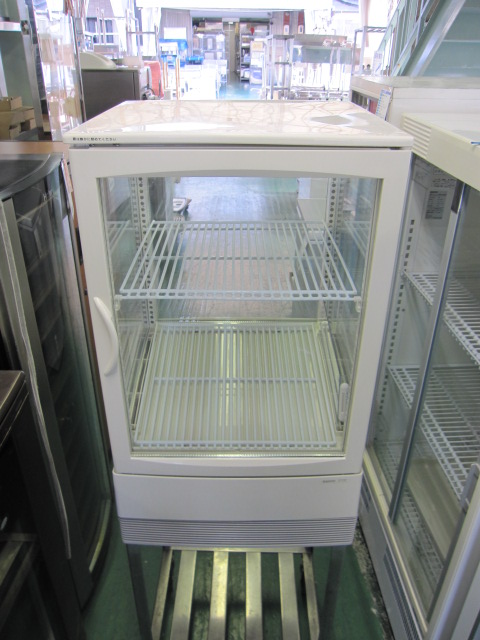 厨房機器 サンヨー 卓上4面ガラス冷蔵ショーケース SMR-C65F
