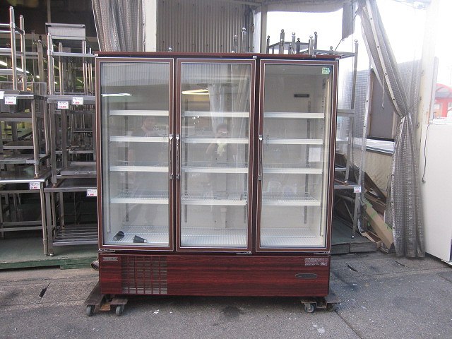 厨房機器 ホシザキ電機 リーチイン冷蔵ショーケース USR-180BT3-B