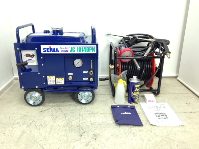 工具 精和産業 SEIWA 防音型高圧洗浄機　ホースリールセット 10MPa 14L JC-1014DPN