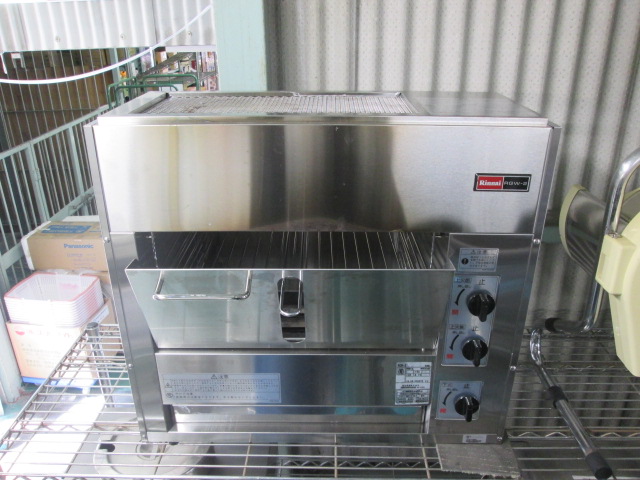 厨房機器 リンナイ ガス両面焼グリラー RGW-2