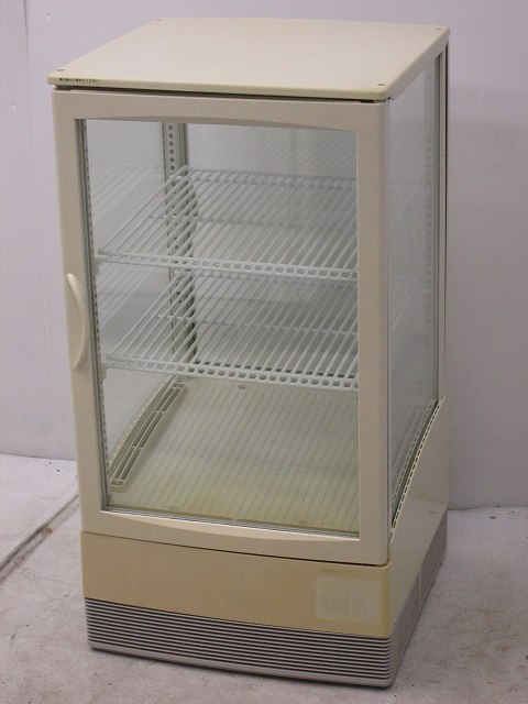 サンヨー 卓上4面ガラス冷蔵ショーケース SMR-C75