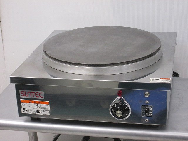 サンテック 電気クレープ焼き器 SC-100