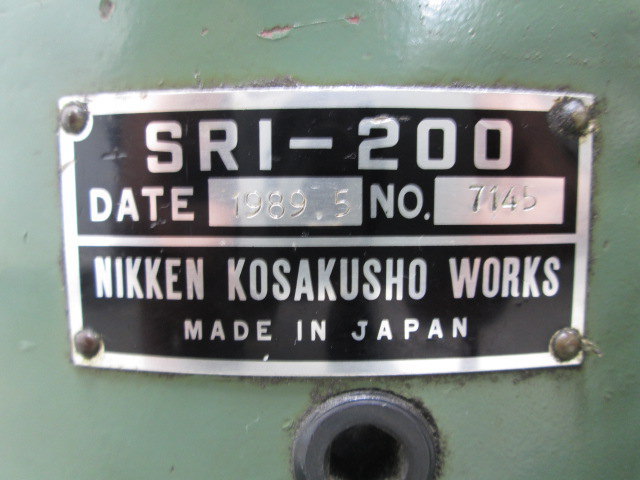 日研工作所/NIKKEN ロータリースーパーインデックス SRI-200 ロータリースーパーインデックス SRI-200