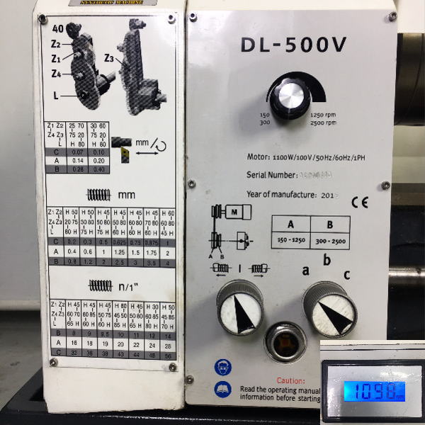 SEEKER 卓上旋盤 DL-500V 卓上旋盤 DL-500V