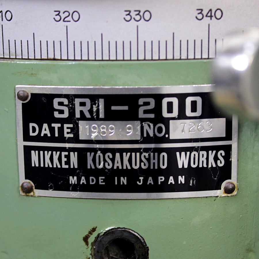 NIKKEN/日研工作所 ロータリースーパーインデックス SRI-200 ロータリースーパーインデックス SRI-200