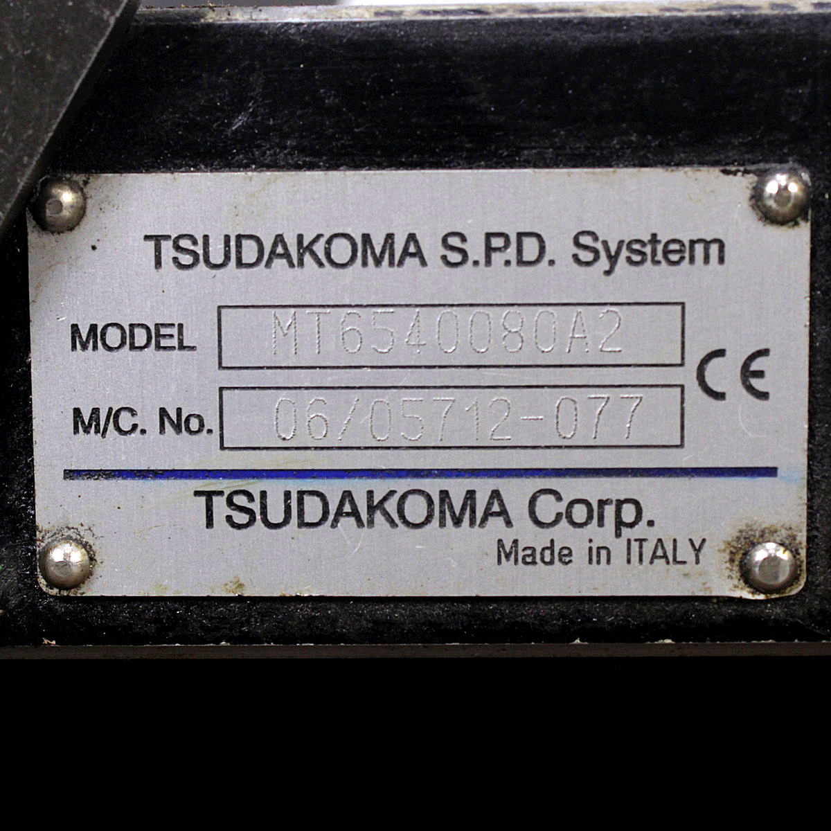 TSUDAKOMA/津田駒 永電磁式マグネットチャック MT6540080A2 永電磁式マグネットチャック MT6540080A2