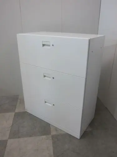 イトーキ 3段ラテラル書庫 H1-M1090AKS-W9 3段ラテラル書庫 H1-M1090AKS-W9