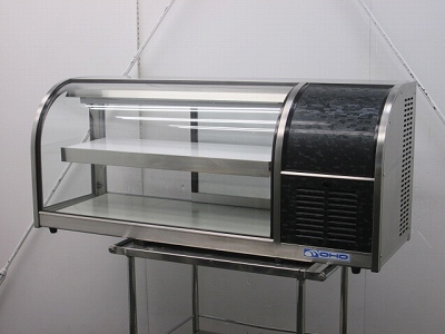 大穂製作所 卓上冷蔵ディスプレイケース OHLMc-1200R-B