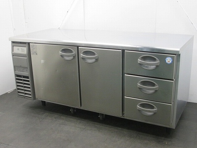 フクシマガリレイ ドロワー付コンビネーション冷蔵コールドテーブル YRW-180RM2-D