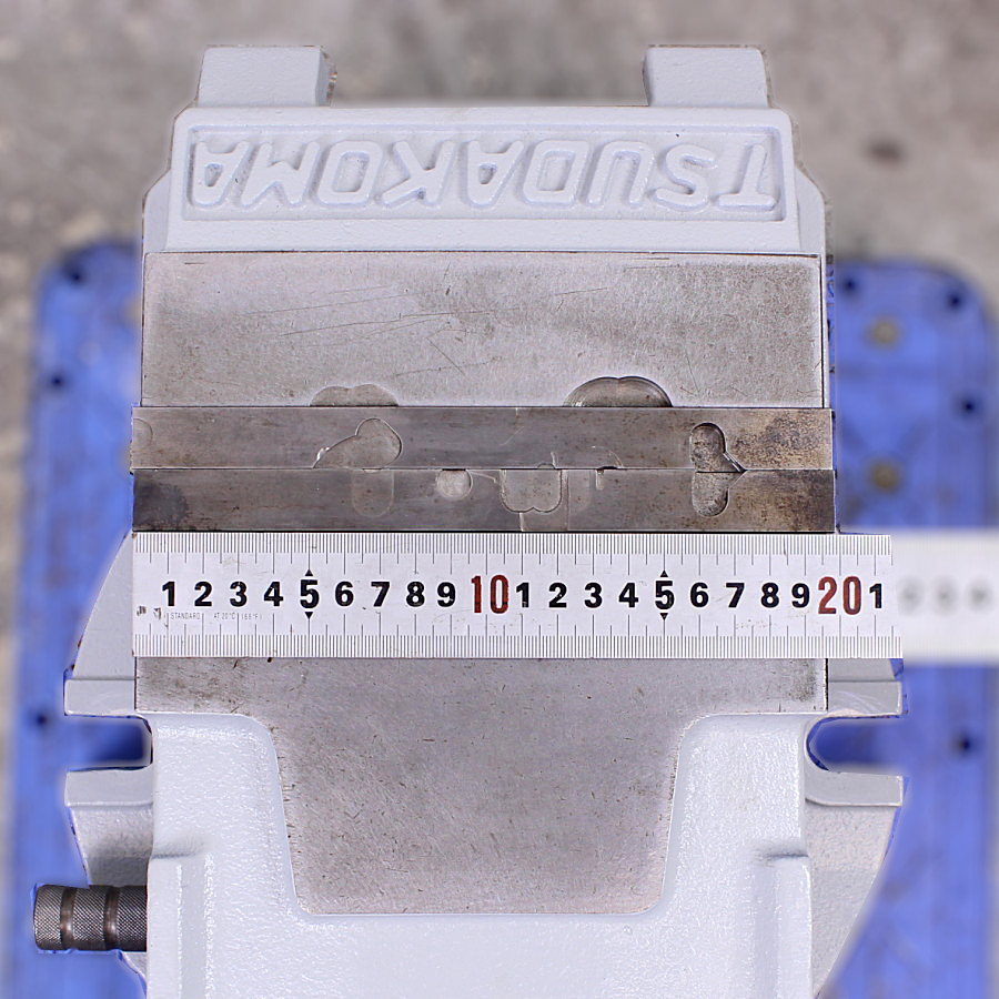TSUDAKOMA/津田駒 ２００mm油圧マシンバイス  ２００mm油圧マシンバイス 