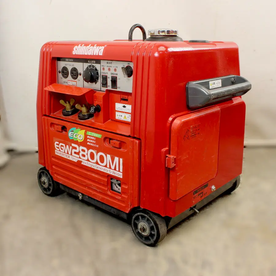 Shindaiwa/新ダイワ 防音型エンジン溶接・発電機 エンジンウェルダー EGW2800MI 防音型エンジン溶接・発電機 エンジンウェルダー EGW2800MI