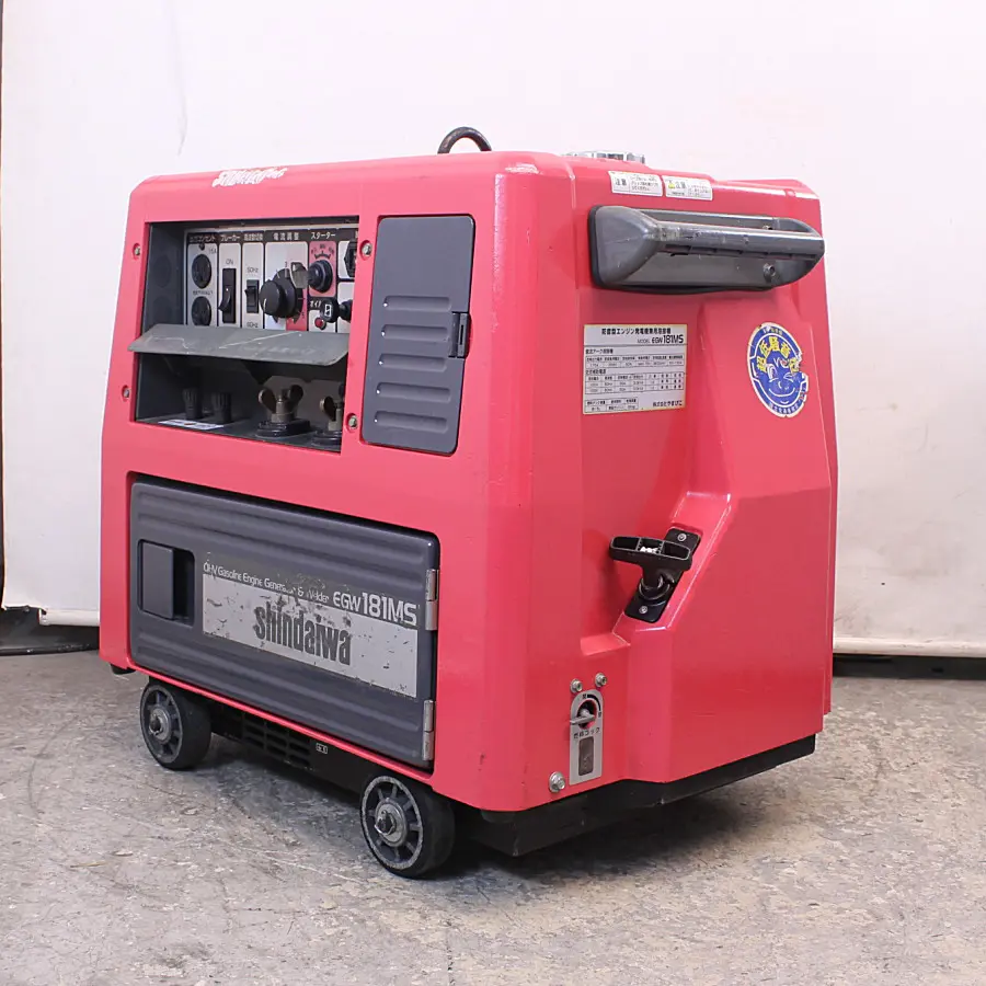 Shindaiwa/新ダイワ 防音型エンジン発電機兼溶接機 EGW181MS 防音型エンジン発電機兼溶接機 EGW181MS