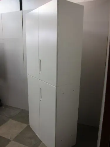 コクヨ 扉付きA4クリアケース・両開き上下書庫 BWUH-SU59SAWN 扉付きA4クリアケース・両開き上下書庫 BWUH-SU59SAWN