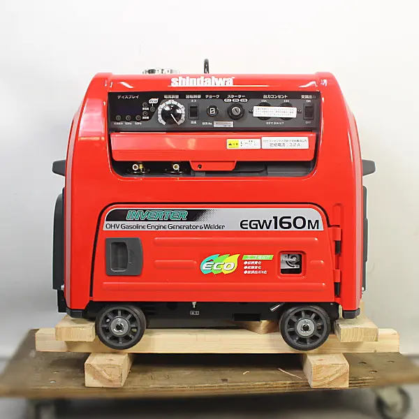 新ダイワ/shindaiwa 防音型ガソリンエンジン発電機兼溶接機 エンジンウェルダー EGW160M-I 防音型ガソリンエンジン発電機兼溶接機 エンジンウェルダー EGW160M-I