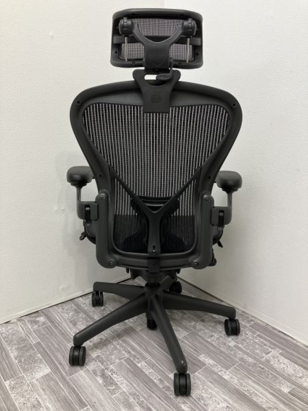 HermanMiller/ハーマンミラー ヘッドレスト付き可動肘アーロンチェア AE113AWB-0001 ヘッドレスト付き可動肘アーロンチェア AE113AWB-0001