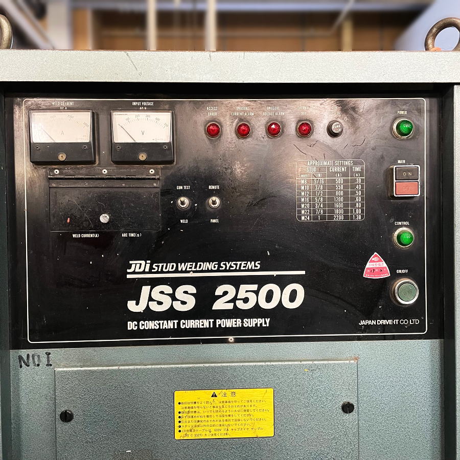 日本ドライブイット スタッド溶接機 JSS2500 スタッド溶接機 JSS2500