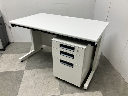 プラス 1200平デスク+ワゴンセット  1200平デスク+ワゴンセット 