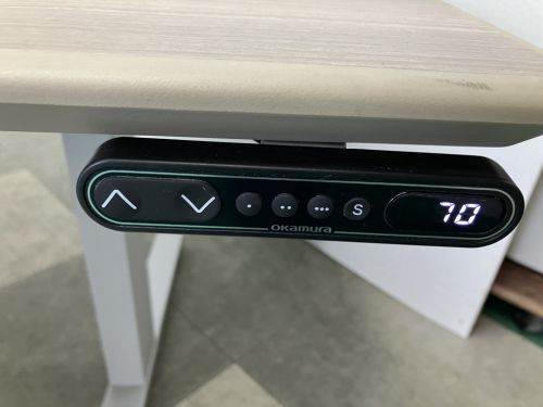 オカムラ 電動昇降式1800ミーティングテーブル 3S153P MX62 電動昇降式1800ミーティングテーブル 3S153P MX62