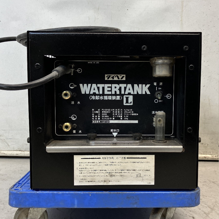 DAIHEN/ダイヘン 交直TIG溶接機 水冷装置付 AVP-500 S-2 交直TIG溶接機 水冷装置付 AVP-500 S-2