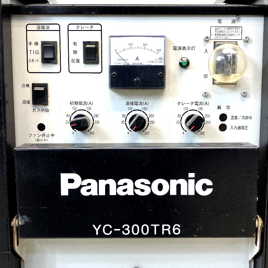 Panasonic/パナソニック インバータ制御直流TIG溶接用電源 YC-300TR6 インバータ制御直流TIG溶接用電源 YC-300TR6