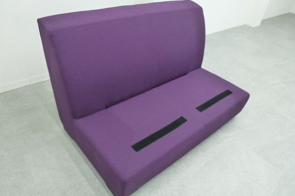TRUE DESIGN 2人掛け用ソファ パープル 2人掛け用ソファ パープル