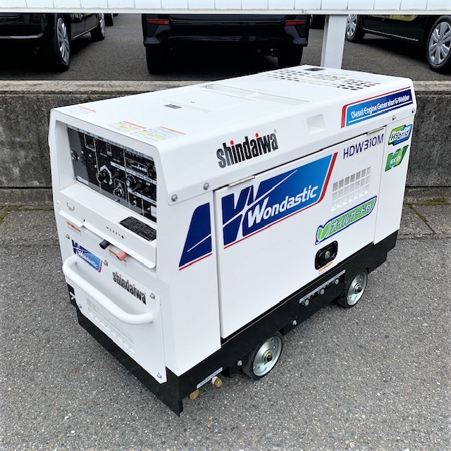 新ダイワ 　310Aディーゼルエンジン溶接機兼発電機次世代ワンダスティック溶接機5年保証付き　 HDW310M-I 　310Aディーゼルエンジン溶接機兼発電機次世代ワンダスティック溶接機5年保証付き　 HDW310M-I