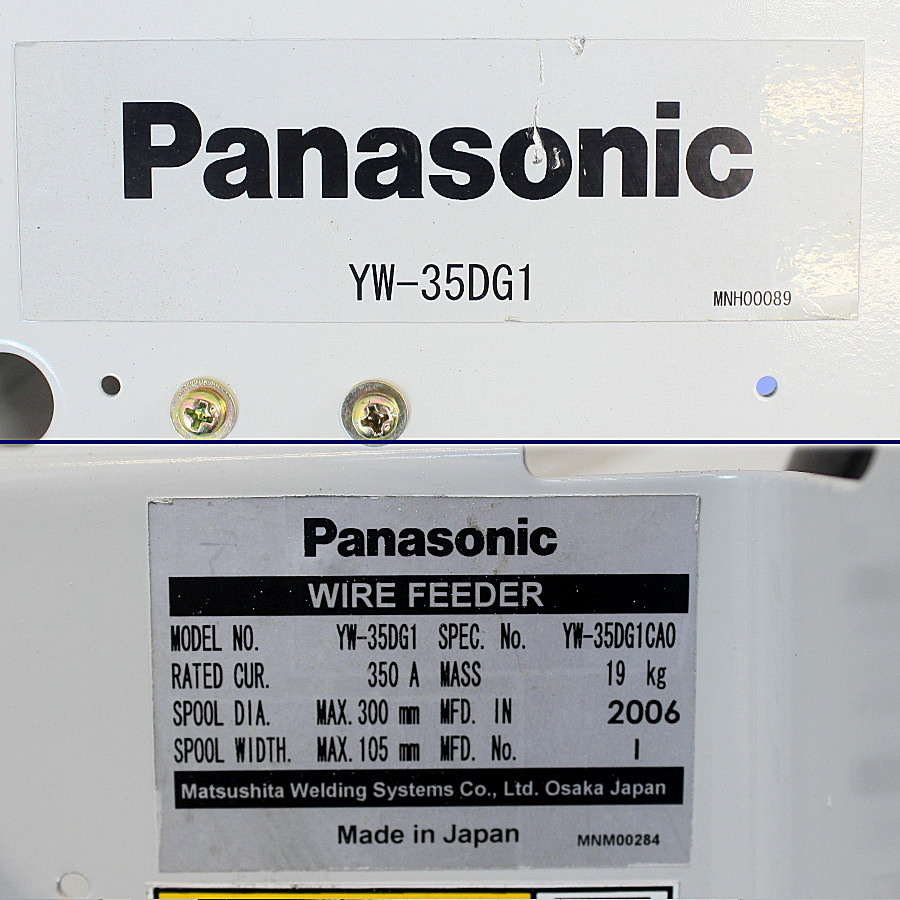 Panasonic/パナソニック　 フルデジタルCO2/MAG自動溶接機　　 YD-350GR3 フルデジタルCO2/MAG自動溶接機　　 YD-350GR3