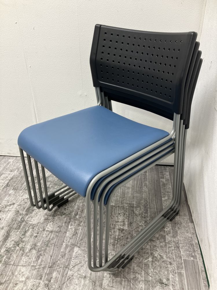 アイリスチトセ スタッキングチェア ASL-110PV スタッキングチェア ASL-110PV