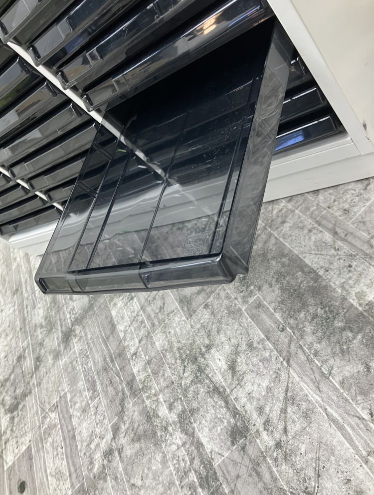 ウチダ 天板付きクリアケース書庫  天板付きクリアケース書庫 