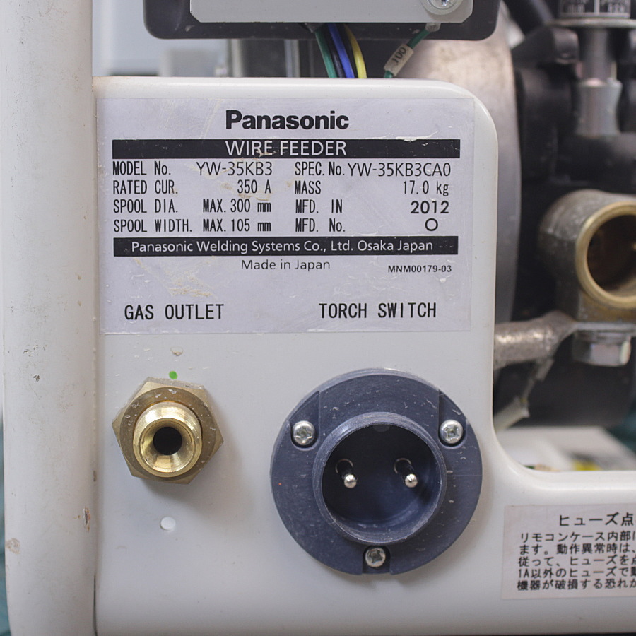 Panasonic/パナソニック　 ＣＯ２/ＭＡＧ半自動溶接機　 YD-350KR2 ＣＯ２/ＭＡＧ半自動溶接機　 YD-350KR2