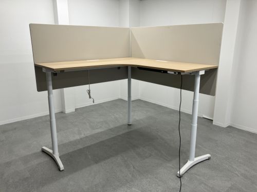 イトーキ 電動昇降式1650L型デスク toiro series 電動昇降式1650L型デスク toiro series