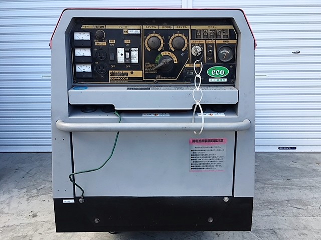 新ダイワ shindaiwa やまびこ　 ディーゼルエンジンウェルダー　 DGW400DM ディーゼルエンジンウェルダー　 DGW400DM
