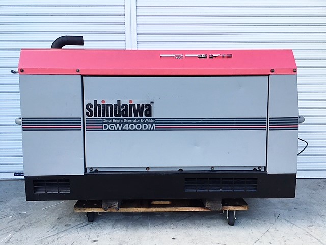 新ダイワ shindaiwa やまびこ　 ディーゼルエンジンウェルダー　 DGW400DM ディーゼルエンジンウェルダー　 DGW400DM
