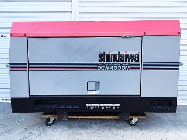 新ダイワ shindaiwa やまびこ　 ディーゼルエンジンウェルダー　 DGW400DM ディーゼルエンジンウェルダー　 DGW400DM
