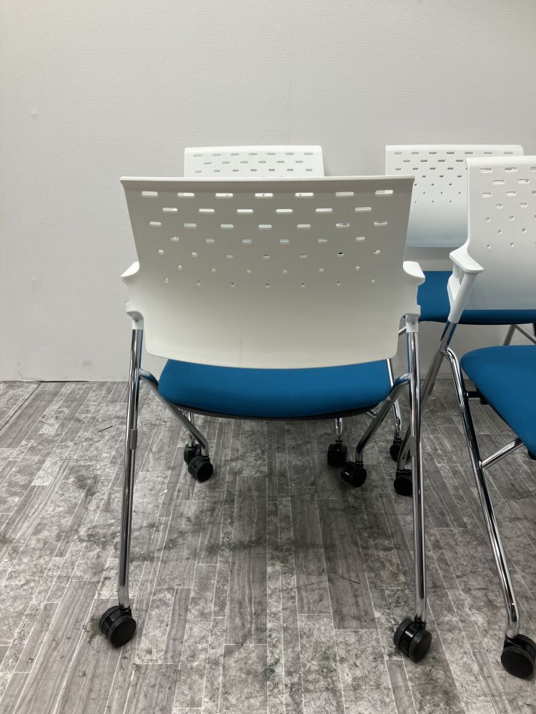 コクヨ ピエガチェア4脚セット CK-M720PAWG4T4-W ピエガチェア4脚セット CK-M720PAWG4T4-W