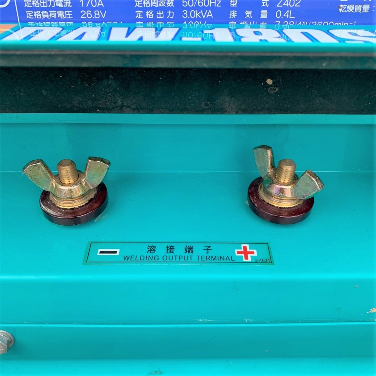 DENYO／デンヨー　 ディーゼルエンジンウェルダー　 DAW-180SS ディーゼルエンジンウェルダー　 DAW-180SS