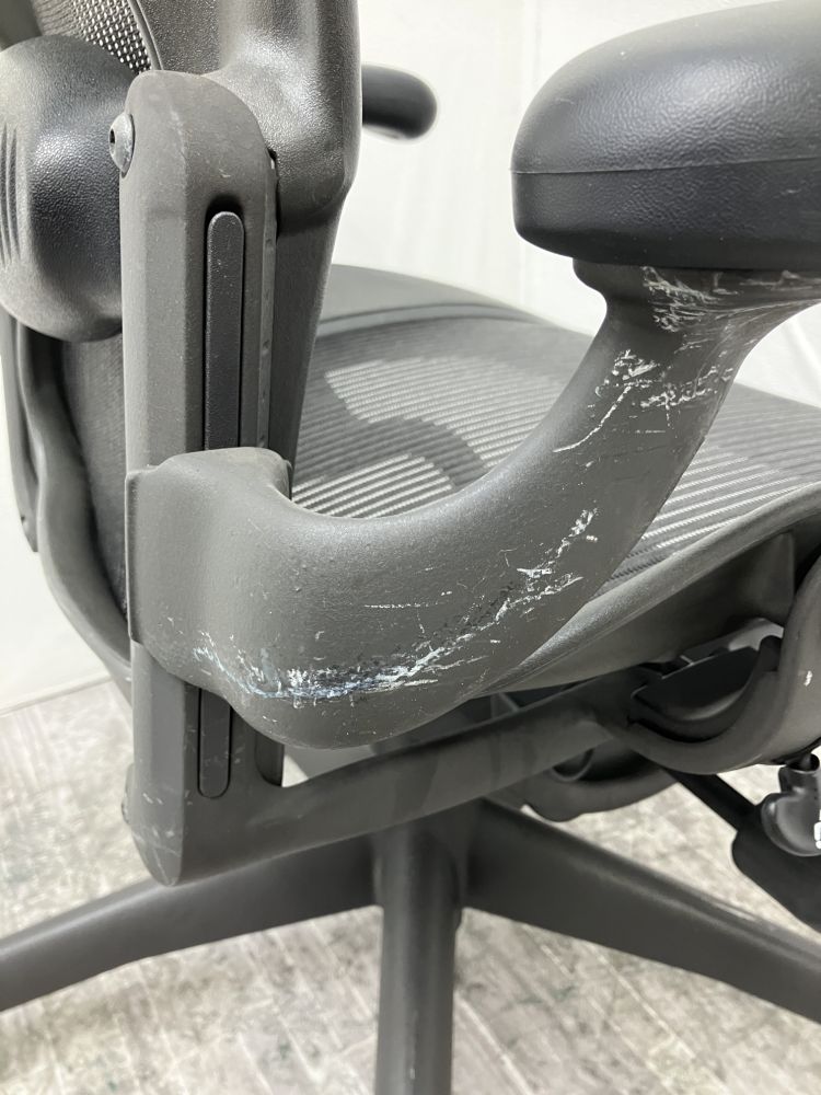 ハーマンミラー(HermanMiller) アーロンチェア（Bサイズ・スタンダード） AE111PWP-AJG1BBFFBK3D01 アーロンチェア（Bサイズ・スタンダード） AE111PWP-AJG1BBFFBK3D01