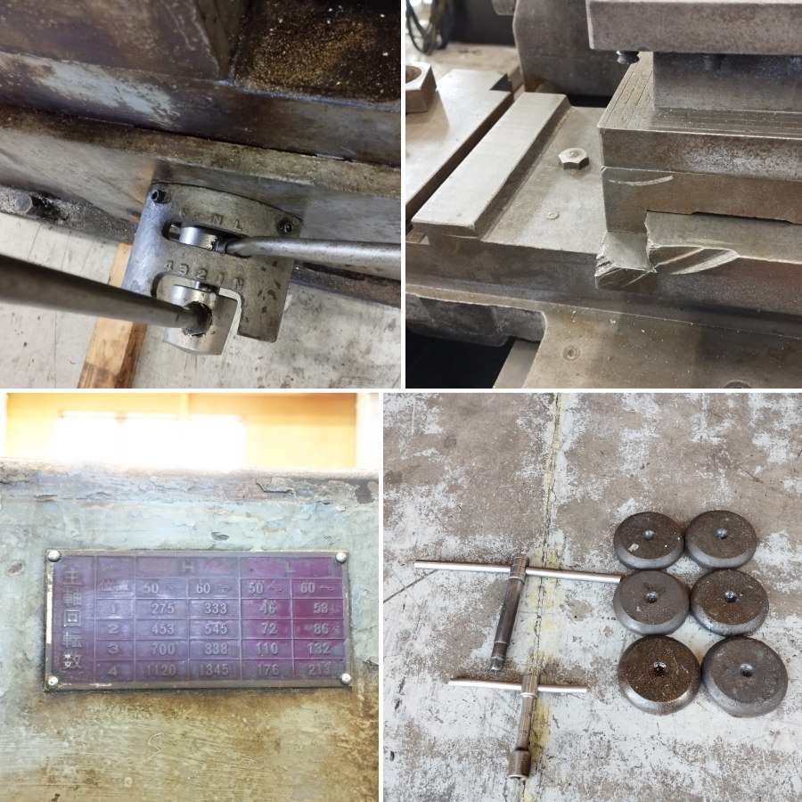 西川機械 汎用旋盤1968年製　 NICK-600 汎用旋盤1968年製　 NICK-600