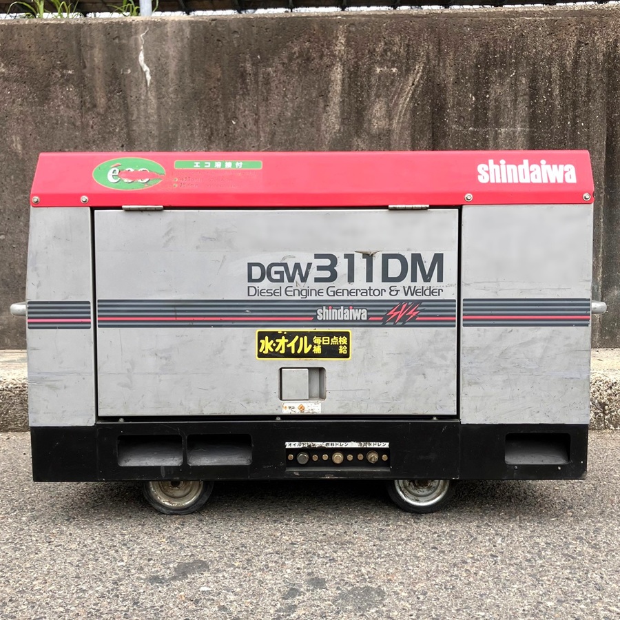 shindaiwa/新ダイワ やまびこ　 　ディーゼルエンジンウェルダー３００Ａ二人用　 DGW311DM 　ディーゼルエンジンウェルダー３００Ａ二人用　 DGW311DM