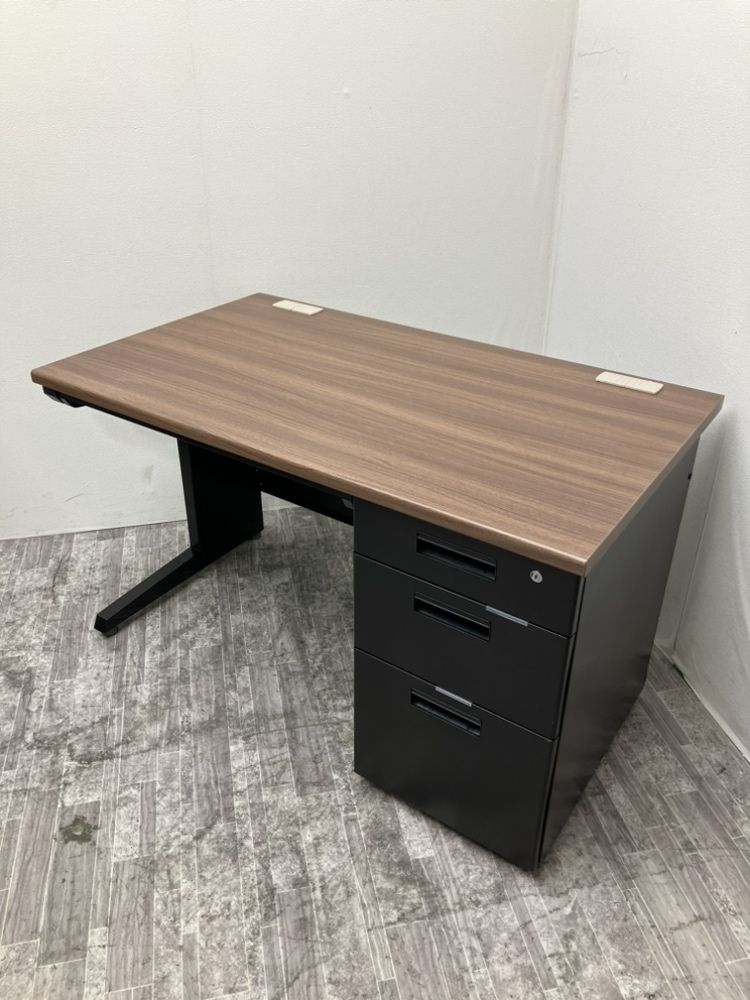 ニトリ 1200片袖デスク MDB127 WN/BK 1200片袖デスク MDB127 WN/BK