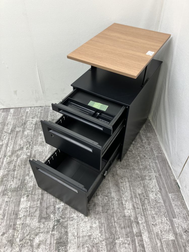 オカムラ 昇降天板付きインサイドワゴン  昇降天板付きインサイドワゴン 