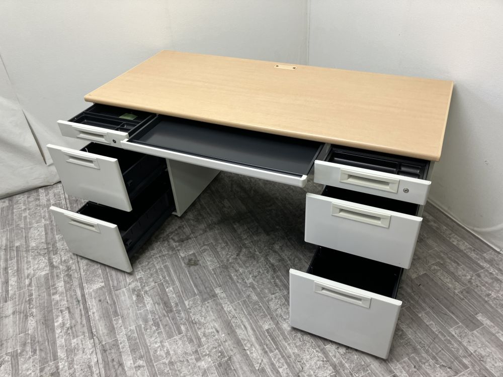 プラス 1600両袖デスク  1600両袖デスク 