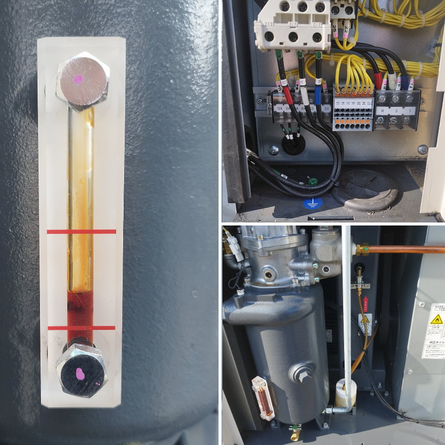 AIRMAN/北越工業/エアマン スクリューコンプレッサー SAS8SD-6C スクリューコンプレッサー SAS8SD-6C