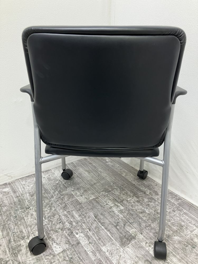 イノウエ 固定肘付スタッキングチェア BAS-P420A 固定肘付スタッキングチェア BAS-P420A