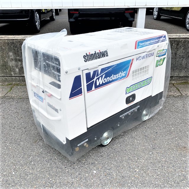 新ダイワ ディーゼルエンジン溶接機 HDW310M-I ディーゼルエンジン溶接機 HDW310M-I