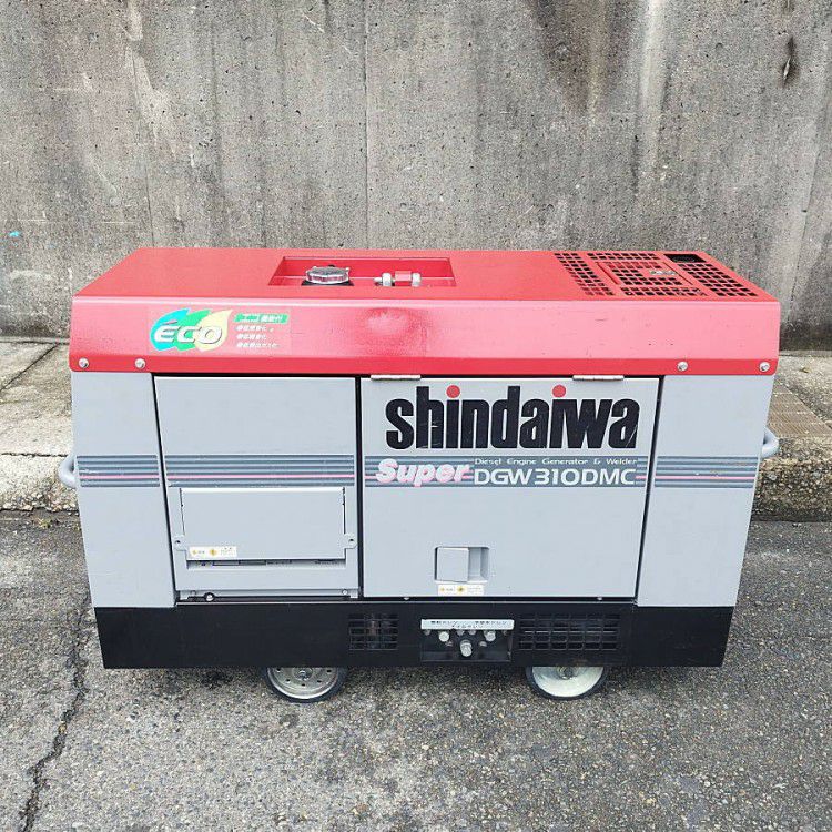 岐阜県にて shindaiwa/新ダイワ やまびこ DGW310DMC ディーゼルエンジンウェルダー 二人用 を買取致しました。