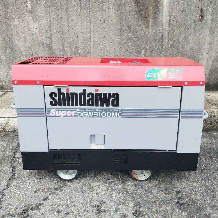 岐阜県にて shindaiwa/新ダイワ やまびこ DGW310DMC ディーゼルエンジンウェルダー 二人用 を買取致しました。