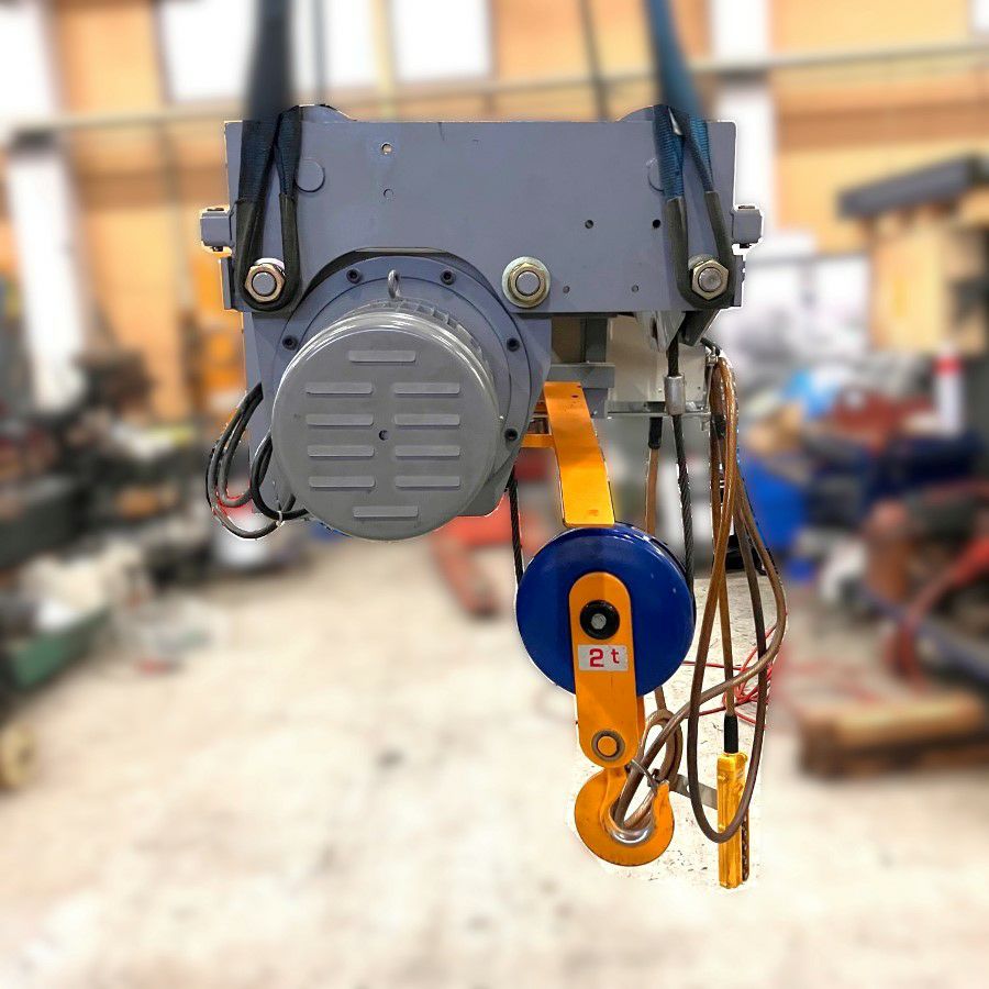 岐阜県にて 日本ホイスト ２t天井クレーンローヘッド型 NHEY2.0KV を買取致しました。