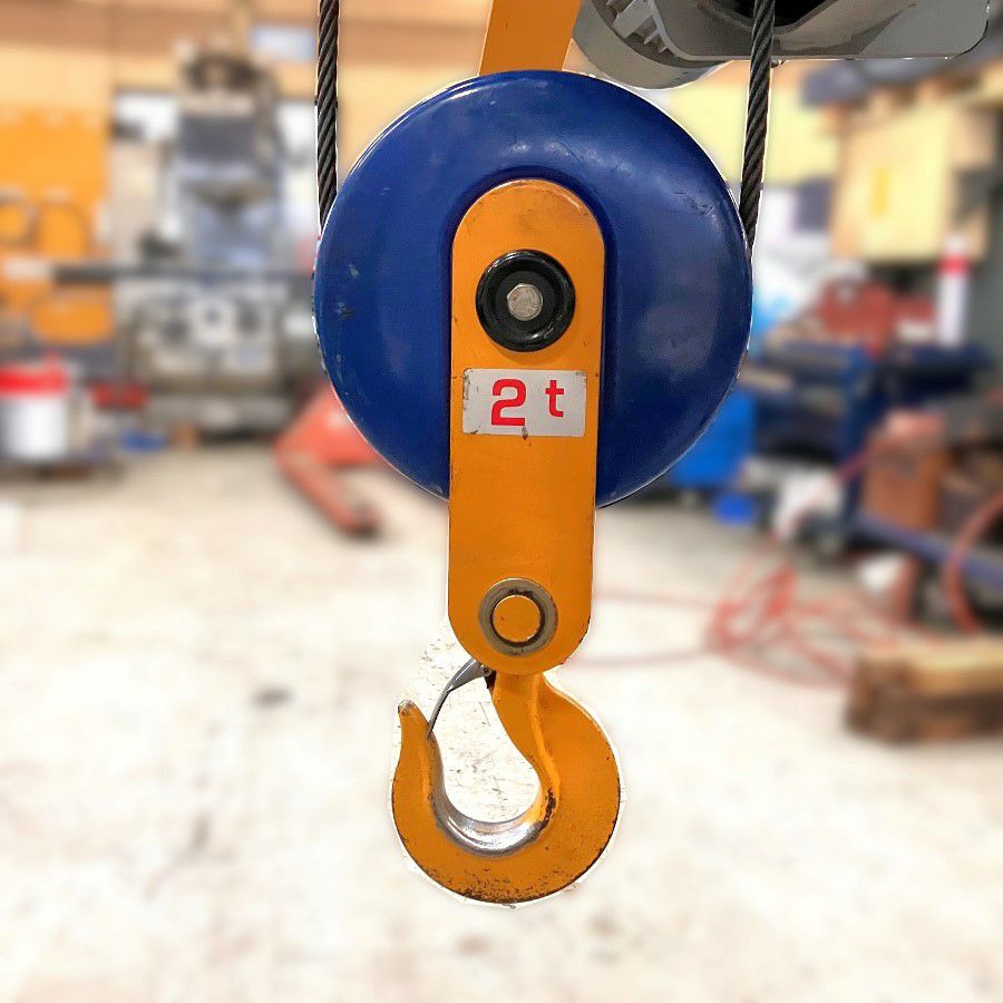 岐阜県にて 日本ホイスト ２t天井クレーンローヘッド型 NHEY2.0KV を買取致しました。