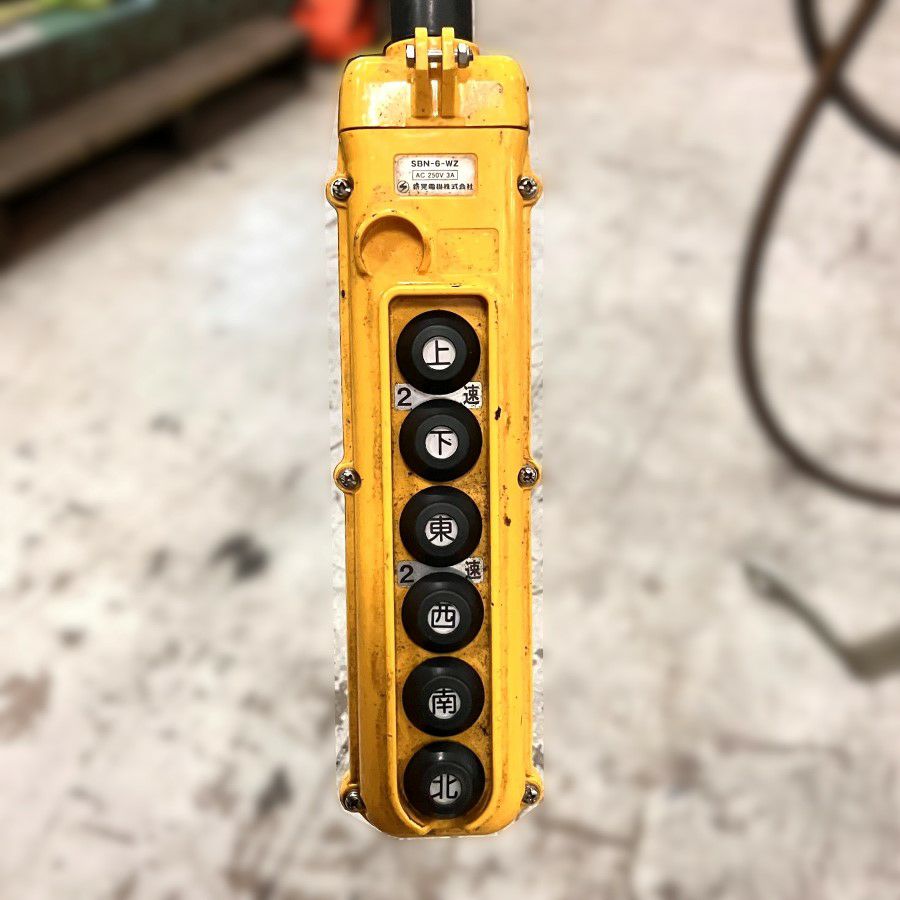 岐阜県にて 日本ホイスト ２t天井クレーンローヘッド型 NHEY2.0KV を買取致しました。